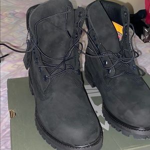 All black timberlands